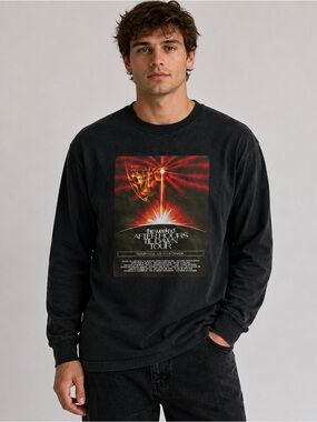 The Weeknd After Hours Til Dawn Tour Graphic Heavyweight Long Sleeve Band Tee L